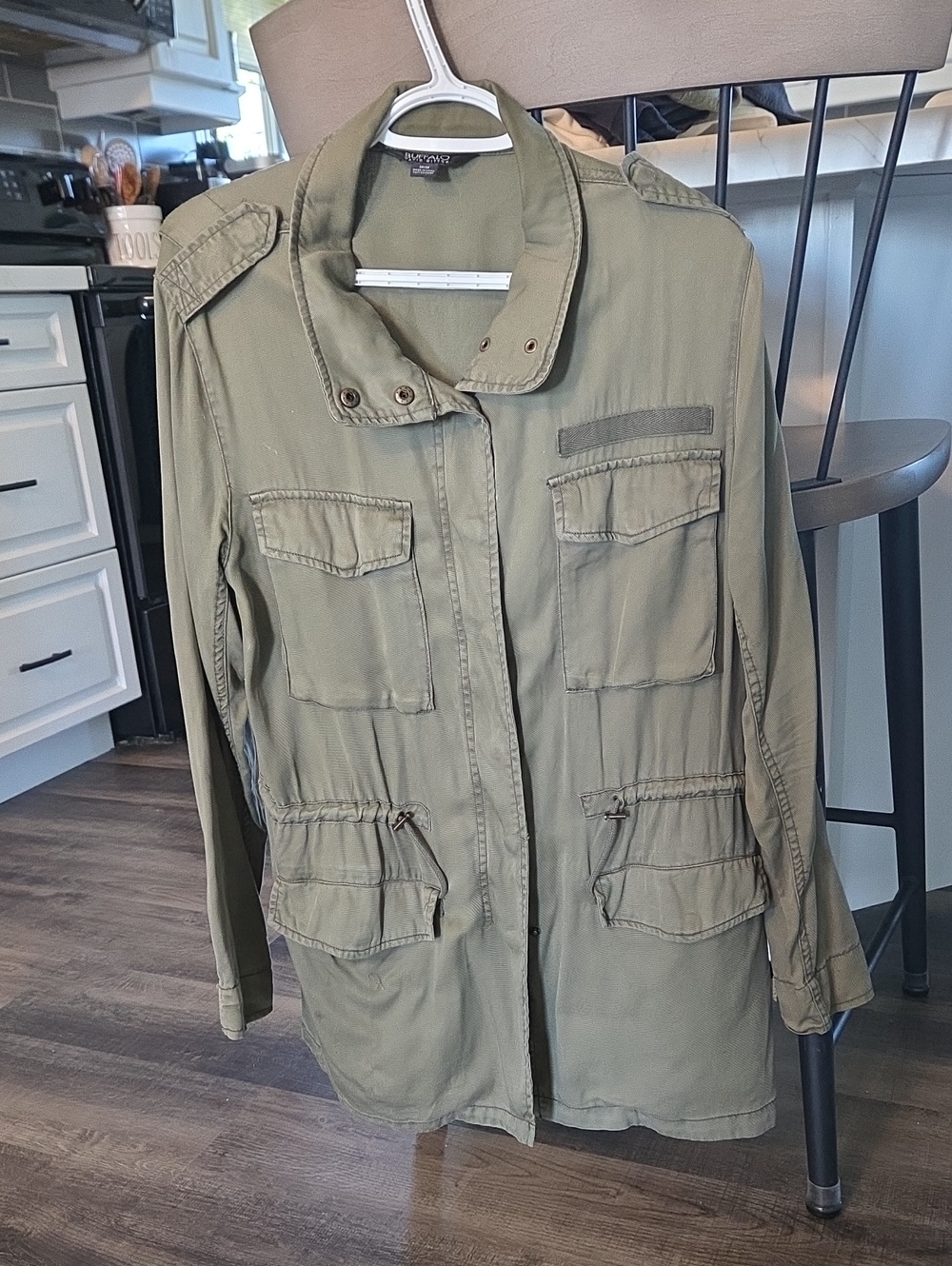 Buffalo David Bitton Olive Utility Field Jacket